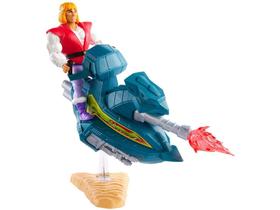 Playset Masters of the Universe Origins - Jet Sled e Príncipe Adam Mattel 3 Peças