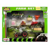 Playset Mini Farm Trator Fendt Maisto 12564 Playset Mini Farm Trator Fendt Maisto 12564