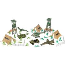 Playset Miniatura Colecionável Forças Armadas 75 Peças Gulliver Playset Miniatura Colecionável Forças Armadas 75 Peças Gulliver