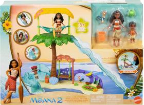 Playset Moana 2 Conjunto de Brinquedo Oceano Mattel JFF12