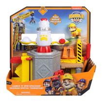 Playset Nave Espacial Lance e Gire - Rubble E Sua Turma