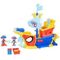Playset Navio Pirata Homem Aranha Spidey com Figuras G0666 Hasbro Playset Navio Pirata Homem Aranha Spidey com Figuras G0666 Hasbro