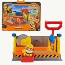 Playset Oficina de Construção do Rubble Patrulha Canina