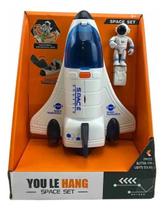 Playset Ônibus Espacial Com Luz E Som E Mini Figura Cor Azul Toys Import Playset Ônibus Espacial Com Luz E Som E Mini Figura Cor Azul Toys Import