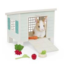 Playset Our Generation Pet Home Animal House com mini coelho Playset Our Generation Pet Home Animal House com mini coelho