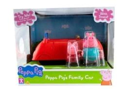 Playset Peppa Pig Carro da Família Pig - Sunny Brinquedos 3 Peças
