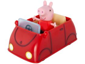 Playset Peppa Pig Figura e Veículo Hasbro 2 Peças