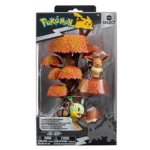 Playset Pokemon Cenário Floresta Outonal Select Edition E 2 Figuras Pokémon