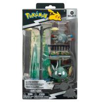 Playset Pokemon Cenário Rua Da Cidade Select Edition E 2 Figuras Pokémon