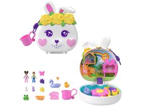 Playset Polly Pocket Estojo Coelhinho do Jardim