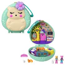 Playset Polly Pocket Hedgehog Cafe com 2 microbonecas e acessórios Playset Polly Pocket Hedgehog Cafe com 2 microbonecas e acessórios