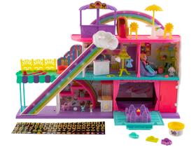 Polly Pocket Brinquedo Estojo Festa do chá de unicórnio