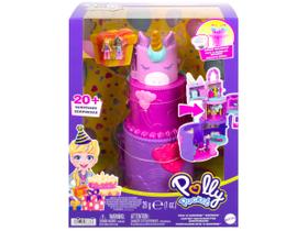 Playset Polly Pocket Spinn Surprise Mattel - 27 Peças