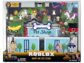 Playset Roblox de Luxo Adopt Me Pet Store - Sunny Brinquedos 40 Peças