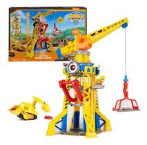 Playset Rubble & Crew Bark Yard Crane Tower Com Boneco