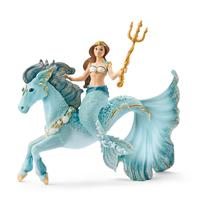Playset Schleich bayala Mermaid Eyela andando a cavalo subaquático Playset Schleich bayala Mermaid Eyela andando a cavalo subaquático