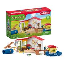 Playset Schleich Farm World Baby Animal Hotel 54 peças 3+