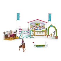 Playset Schleich Horse Club - Torneio de Cavalos da Amizade Playset Schleich Horse Club - Torneio de Cavalos da Amizade