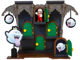 Playset Super Mario deluxe Mansão Fantasma do Boo Jakks Playset Super Mario deluxe Mansão Fantasma do Boo Jakks