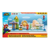 Playset Super Mario Nuvens com 2 Bonecos Sunny 4435 Playset Super Mario Nuvens com 2 Bonecos Sunny 4435