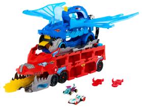 Playset Supertrailer de Dragão Hot Wheels City