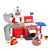 Playset VTech Go! Go! Smart Wheels - Corpo de Bombeiros com Torre de Resgate