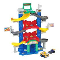 Playset VTech Go! Vá! Rodas inteligentes duelando com espirais giratórias Playset VTech Go! Vá! Rodas inteligentes duelando com espirais giratórias