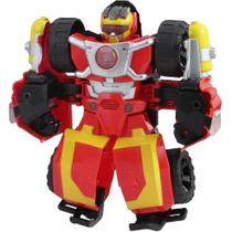 Playskool Heroes Transformers - Robô Rescue Bots Academy - Hot Shot Eletrônico - Hasbro