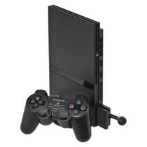 Playstation 2 / NTSC - Preto (77000) (Sem Caixa)