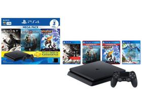 PlayStation 4 Mega Pack V18 2021 1TB 1 Controle