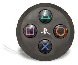 Playstation Original Luminária De Mesa Ou Parede Ps4 Botão - Playstation Original Luminária De Mesa Ou Parede Ps4 Botão -