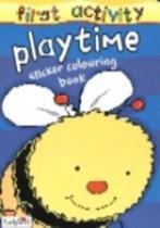 Playtime Sticker Colouring Book - First Activity - Ladybird