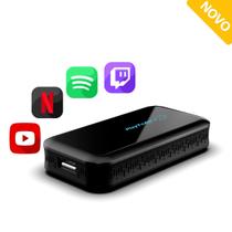 PlayToAir+ Faaftech Espelhamento De Celular Sem Fio Android Auto Bluetooth Com Instalação USB Plug And Play