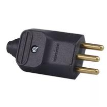 PLD2-3 Plugue Macho 2P+T 20A Preta Margirius