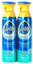 Pledge Spray Limpador Multiuso 2x290ml Aroma Chuva Fresca Pledge Spray Limpador Multiuso 2x290ml Aroma Chuva Fresca
