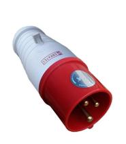 Plug 014 3P+T Vermelho 380V 16A - Sibratec