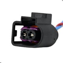 Plug 2 Vias Chicote Conector Buzina Gol Voyage G5 Spacefox Fox Up