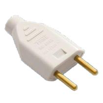 Plug 2p Macho 10a Fame Cinza 2 pinos