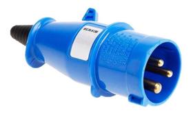 Plug 2P+T 16A 200/250V STECK - N3076 - Steck