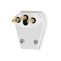 Plug 2P+T 20A 250V Para Cabo Bco Pezzi Plug 2P+T 20A 250V Para Cabo Bco Pezzi