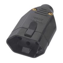 Plug 2p+t 20a Pad 180º - Juncao Femea - Fame