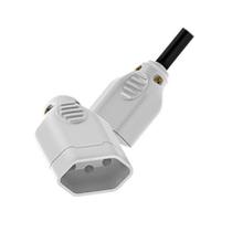 Plug 2P+T Fêmea 20A Branco Ilumi