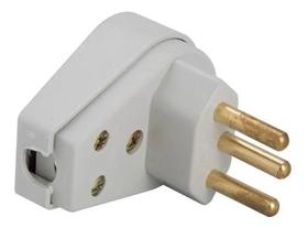 Plug 2P+T Macho 20A Cinza Tramontina