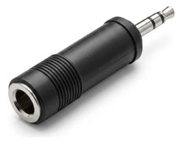 Plug Adaptador Conector P10 Mono Fêmea Para P2 Macho Estéreo