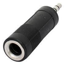 Plug Adaptador P10 Femêa Para P2 Macho Estéreo Auxiliar Som Microfone fones
