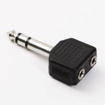Plug Adaptador P10 Macho para 2 P2 Fêmea KP-HM013 KNUP