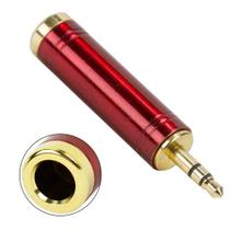 Plug Adaptador P10 / P2 St Niquelado Estéreo Santo Angelo Plug Adaptador P10 / P2 St Niquelado Estéreo Santo Angelo