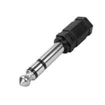 Plug Adaptador P2 x P10 Estéreo