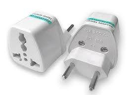 Plug adaptador universal europeu 10a