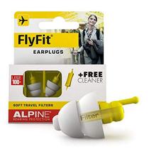 Plug alívio pressão p/ avião 100x Reu - Prot Auditiva Hiperalergênica e Macia - Alpine Hearing Protection